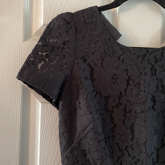 J.Crew Lace Dress with Open Back - Picture 2 of 4